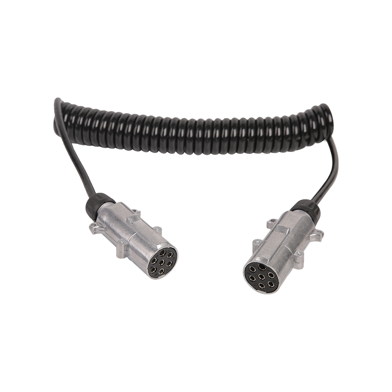 คอยล์เกลียว PU 7 ขั้ว JH016-B