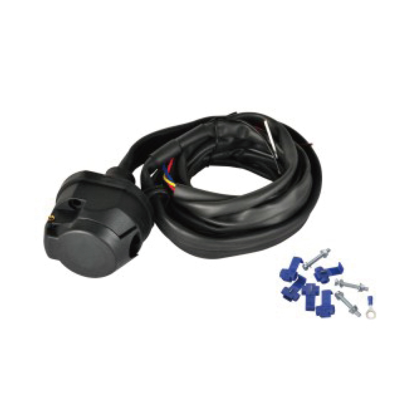 ชุดสายพ่วงพร้อมช่องเสียบพลาสติก 7Pin JH017-E