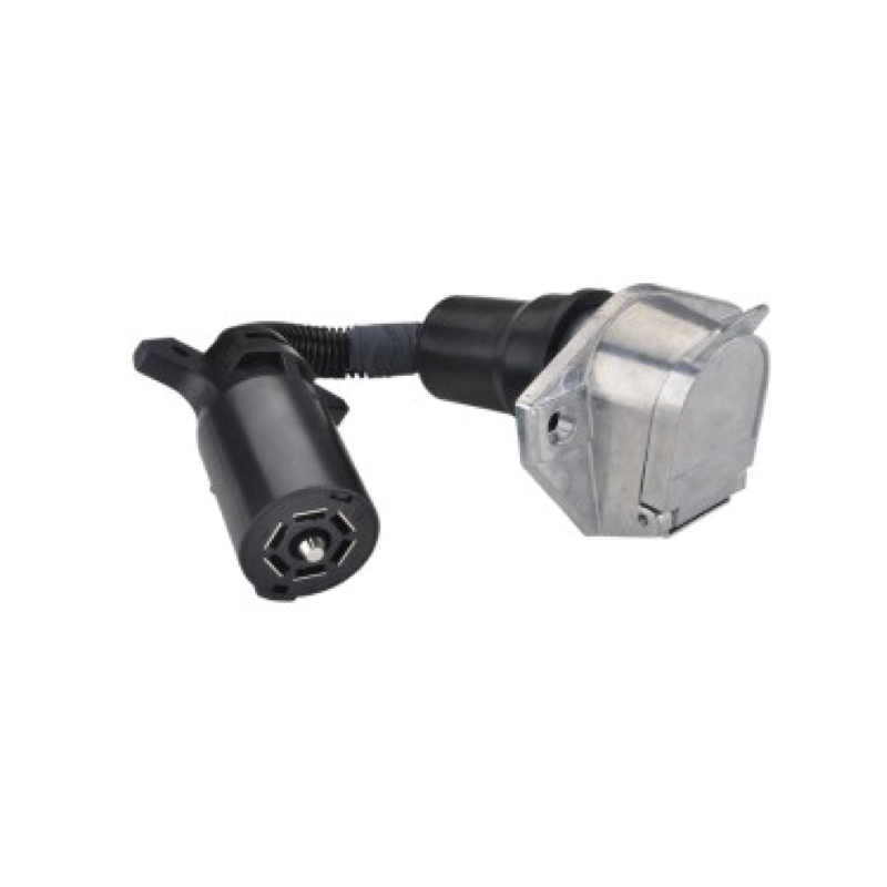 ปลั๊กพลาสติก 12V พร้อมปลั๊กโลหะ 24V JH084